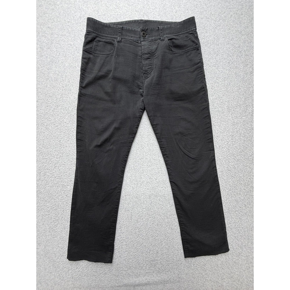 James Perse Pants Mens 30 Gray 5-Pocket Stretch Bedford Corduroy Slim Fit